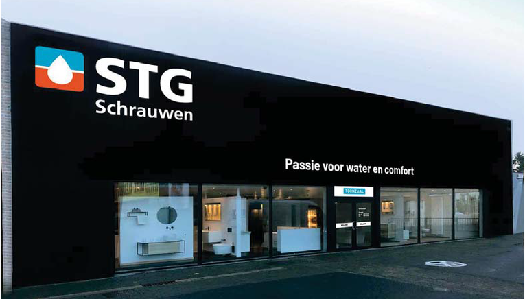 STG Zandhoven toonzaal badkamers