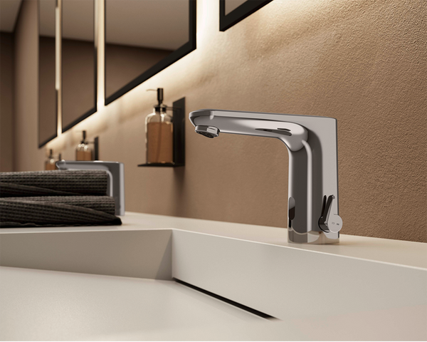 Mitigeur lavabo électronique Hansaelectra chrome