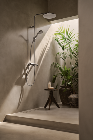 Mitigeur douche pluie Hansa Aurelia chrome