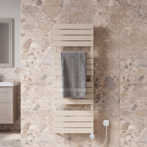 Handdoekradiator Sahara beige