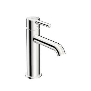 Robinet de lavabo moderne chromé avec poignée unique