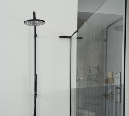 Colonne de douche Finn noir mat
