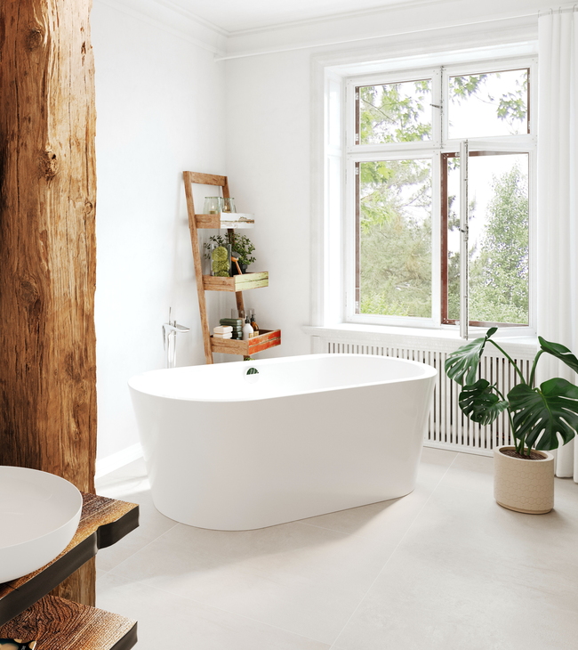 Baignoire îlot Kaldewei Nexis blanche