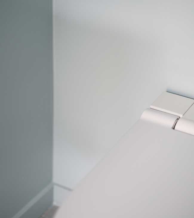 Detail douche wc