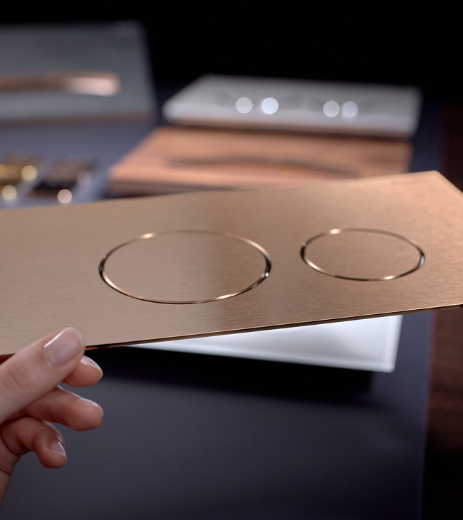 Dikte Geberit Sigma40 bedieningsplaten.