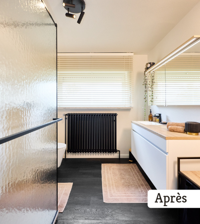 Salle de bains après la rénovation