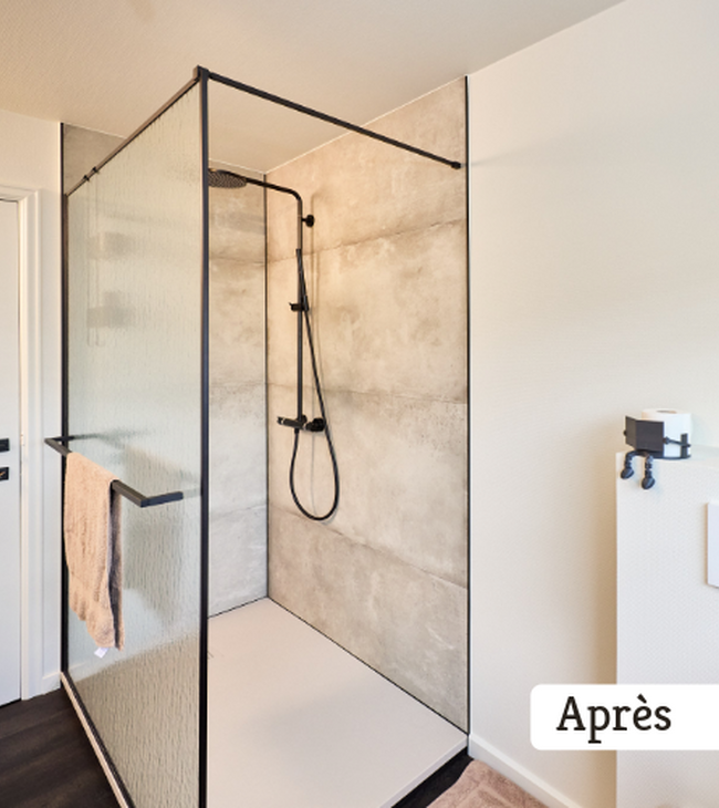 Salle de bains après la rénovation