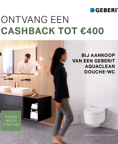 Cashbackactie Geberit 2023