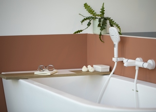 Witte badkraan Hansgrohe
